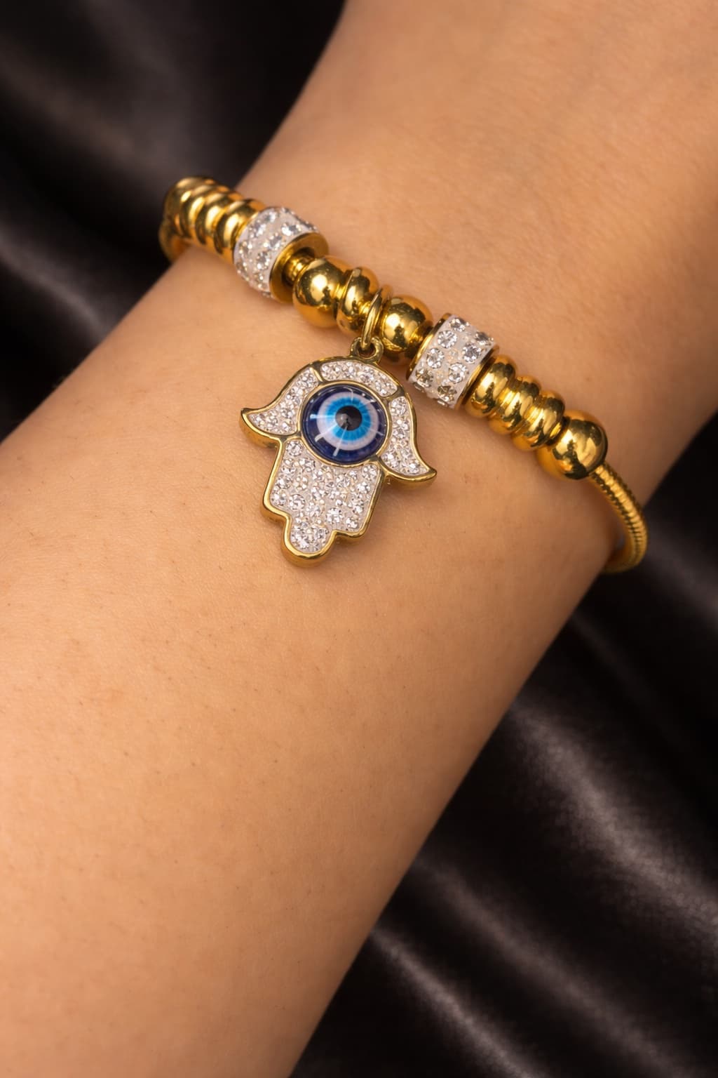 Pulseira Dourada Ajustável