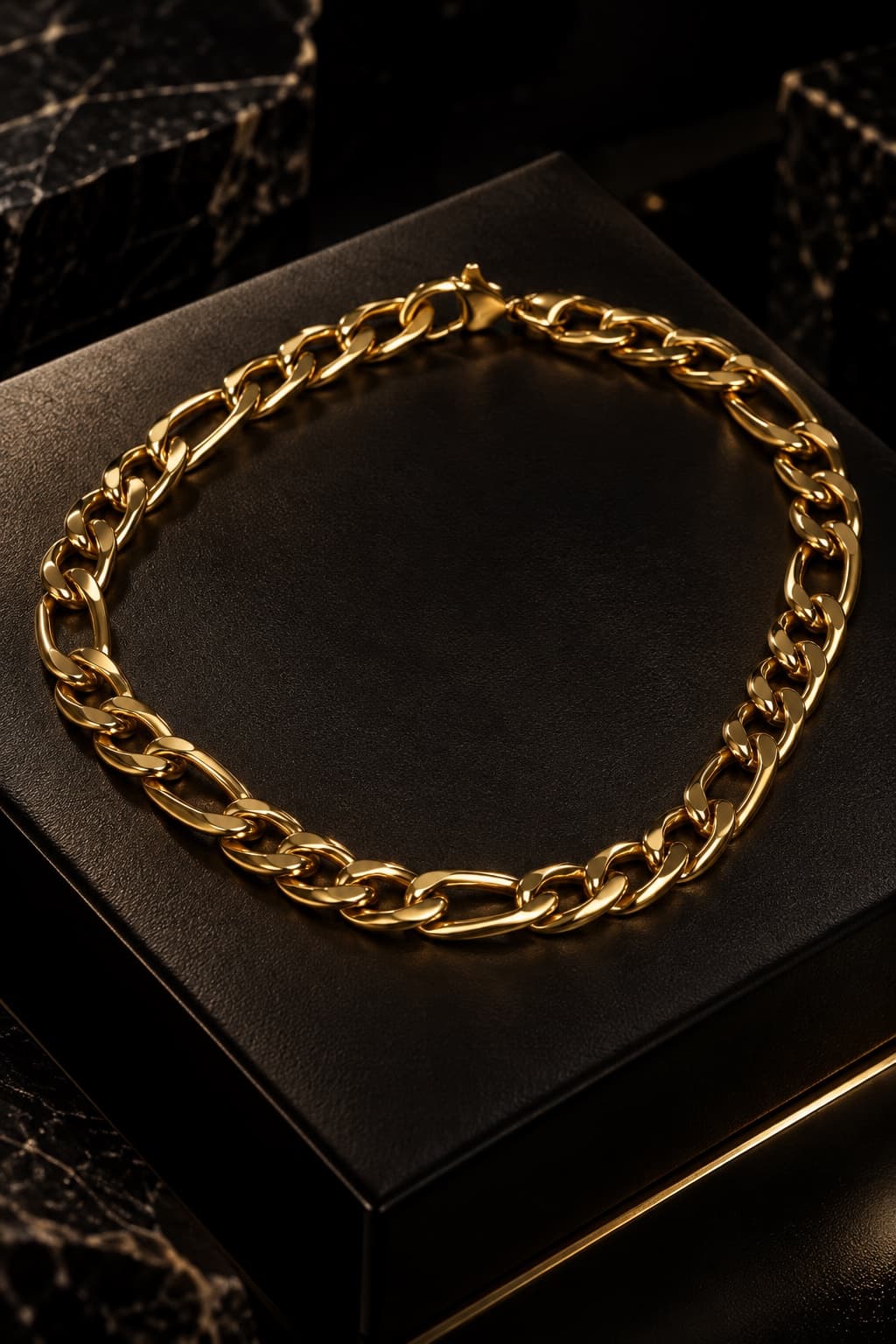 Pulseira Fígaro Dourada